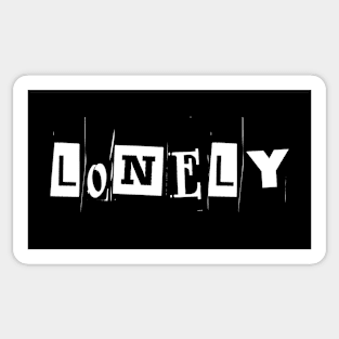 Lonely Sticker